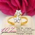 แหวนทอง แหวนเพชร แหวนพลอย สินค้ามือสอง ของหลุดจำนำ จาก www.107gem.com