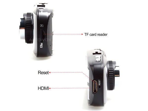 กล้องติดรถยนต์ NT96650 Full HD สีดำ รูปที่ 6