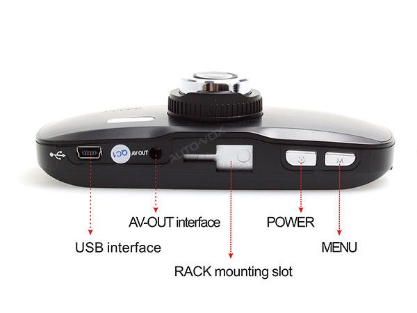 กล้องติดรถยนต์ NT96650 Full HD สีดำ รูปที่ 7