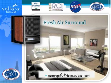 เครื่องฟอกอากาศ Novus Air Fresh Air Surround Fresh Air To Go Fresh Air Personal รูปที่ 1