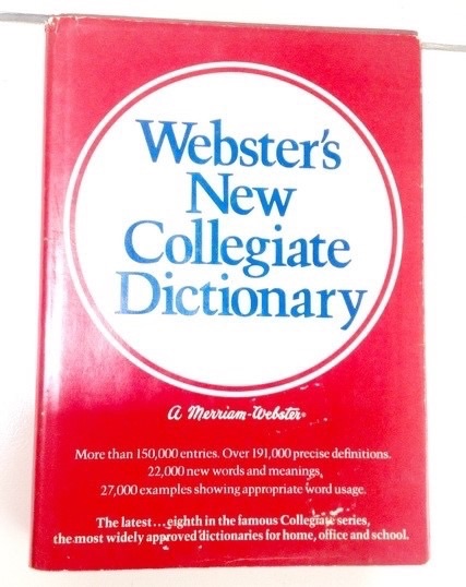 ขายหนังสือเก่า ..... Webster's New Collegiate Dictionary & Write Better Speak Better รูปที่ 2