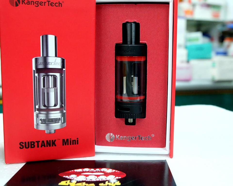 Atomizer อะตอม Kanger SubTank Mini สีดำ ของแท้ๆ แรงๆ กลิ่นชัด พร้อมcoilสำรองเพียบ รูปที่ 1