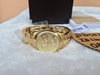 รูปย่อ Michael Kors MK5384 Women's Chronograph Mini Runway Gold-Tone Stainless Steel Bracelet Watch รูปที่4