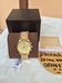 รูปย่อ Michael Kors MK5384 Women's Chronograph Mini Runway Gold-Tone Stainless Steel Bracelet Watch รูปที่1