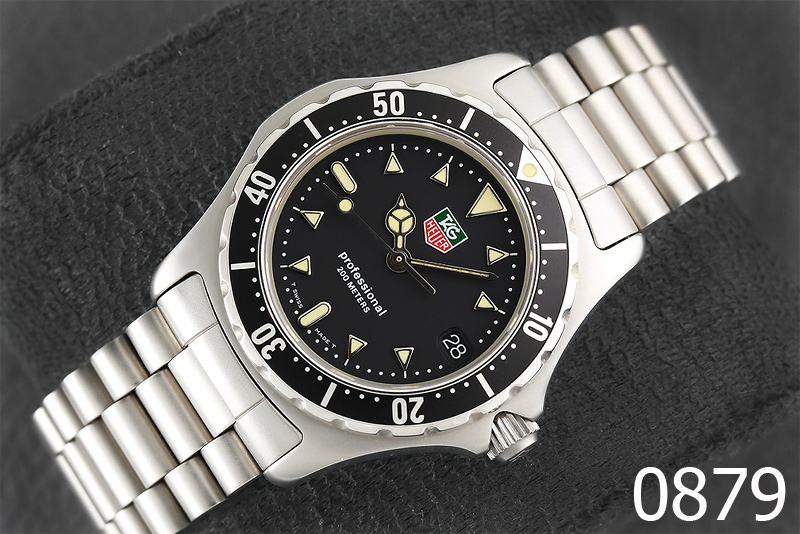 TAG HEUER S2000 DIVER VINTAGE หายาก สวยจัด Classic น่าใช้ สภาพสวยเดิมทุกส่วน 95% ของแท้100% มีหน้าร้าน รูปที่ 1