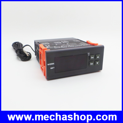 เครื่องควบคุมความชื้น เครื่องควบคุมอุณหภูมิ 220V LCD Display Temperature Controller Switch Thermostat Relay Incubation Control W/ S รูปที่ 1