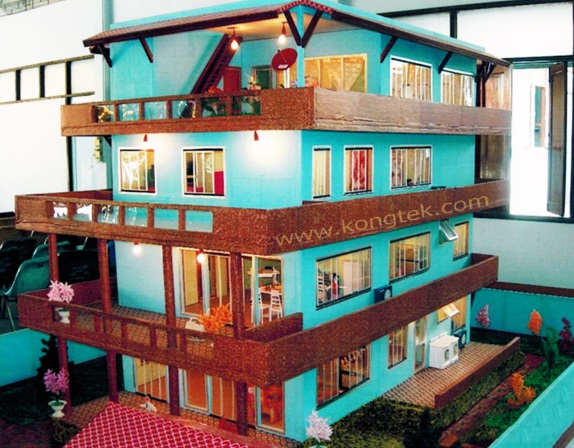 บ้านกงเต็ก บ้านกระดาษกงเต็ก รถเรือกระดาษ รูปที่ 2