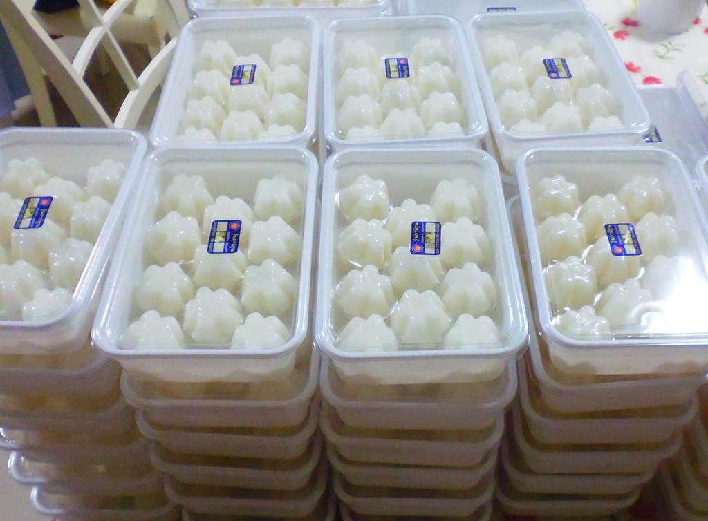 สอนทำวุ้นมะพร้าวน้ำหอมพุดดิ้งมะพร้าวน้ำหอมน้ำปั่นมะพร้าวน้ำหอมนมสด รูปที่ 4