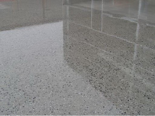 รับขัดเงาพื้นคอนกรีต , คอนกรีตขัดเงา , Polishing Concrete , Crystal Floor รูปที่ 1