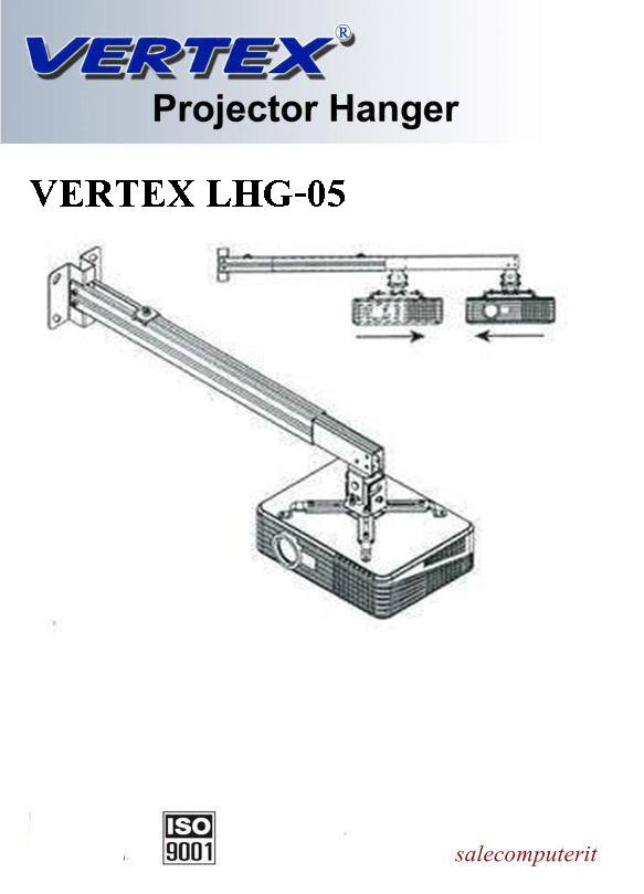 ขาแขวนทีวีแบบผนัง vertex LHG-05 แบบติดผนัง รูปที่ 1