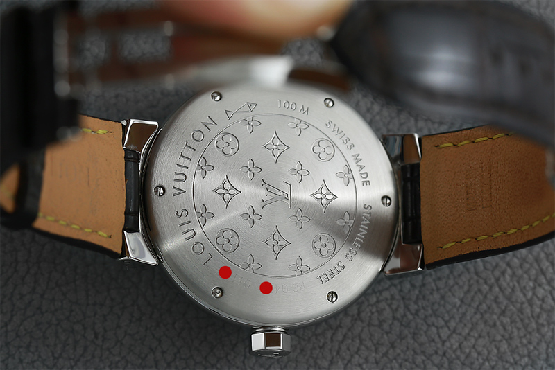 LOUIS VUITTON TAMBOUR AUTOMATIC GMT แบรนด์ดัง เรียบหรู ราคาถูก น่าใช้มากครับ ขนาด Man Size 39.5mm. รูปที่ 3