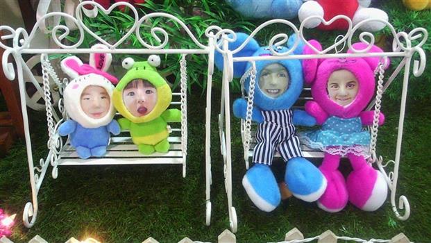 รับทำตุ๊กตาหน้าเด้ง 3 มิติ ตุ๊กตาหน้าคุณเอง จมูกโด่งได้ น่ารักสุด ๆ รูปที่ 2