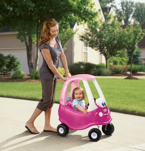 รถขาไถ Little Tikes Princess Cozy Coupe Ride-On (Pink) รูปที่ 1