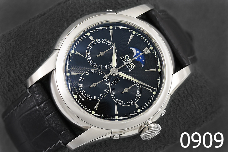 ORIS ARTELIER COMPLICATION MOON PHASE สวยคลาสสิค ฟังก์ชั่นครบ สวยทน คุ้มราคา ขนาด King Size 40mm. รูปที่ 1