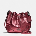 COACH 35363 BABY MICKIE DRAWSTRING SHOULDER BAG IN GRAIN LEATHER