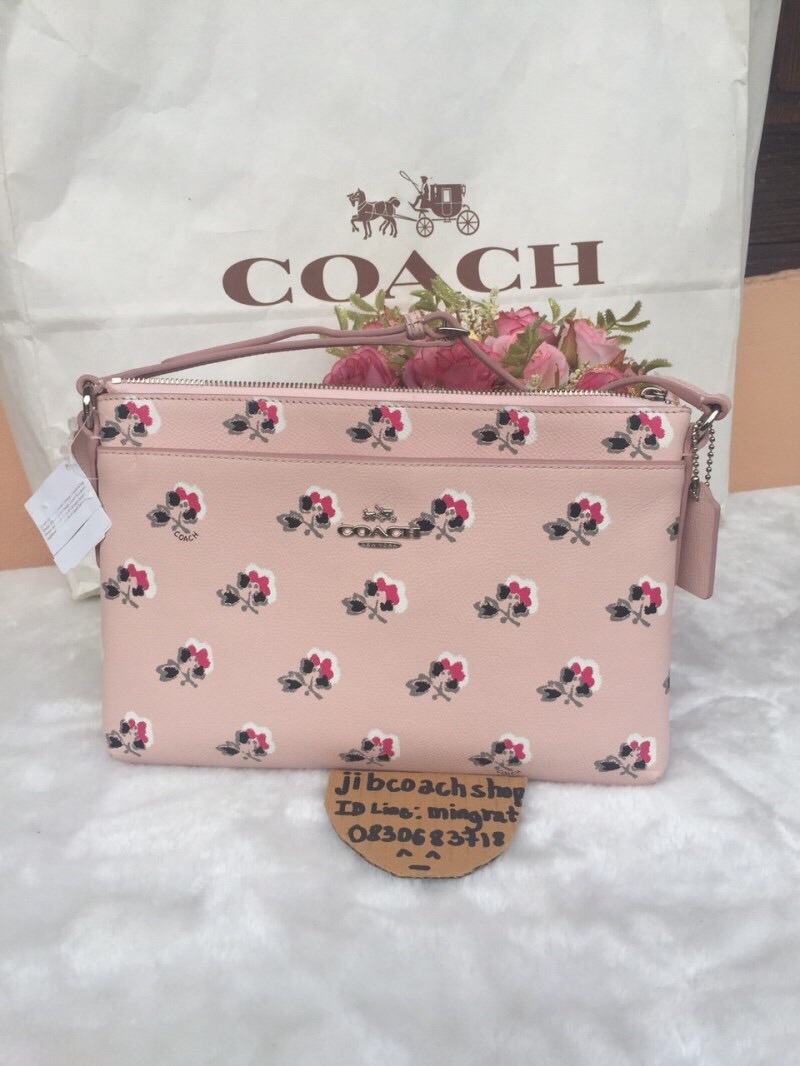 COACH 53358 JOURNAL CROSSBODY IN FLORAL PRINTED รูปที่ 1