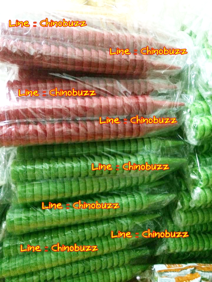 กรวยไอติมสี สำหรับทำกระทง รูปที่ 2
