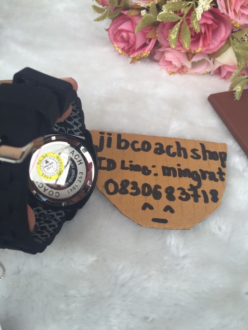 Coach Boyfriend Silicon Rubber Strap Watch 14501475 รูปที่ 4