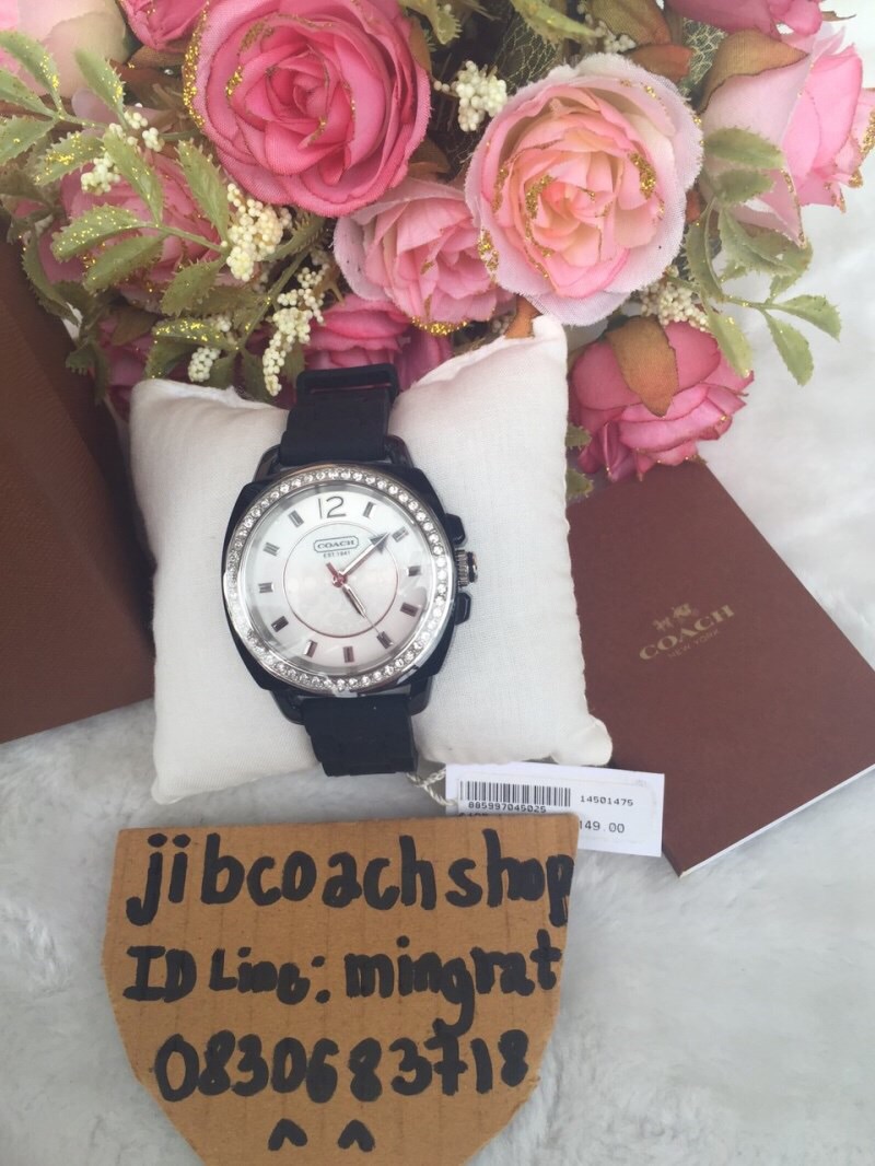 Coach Boyfriend Silicon Rubber Strap Watch 14501475 รูปที่ 2