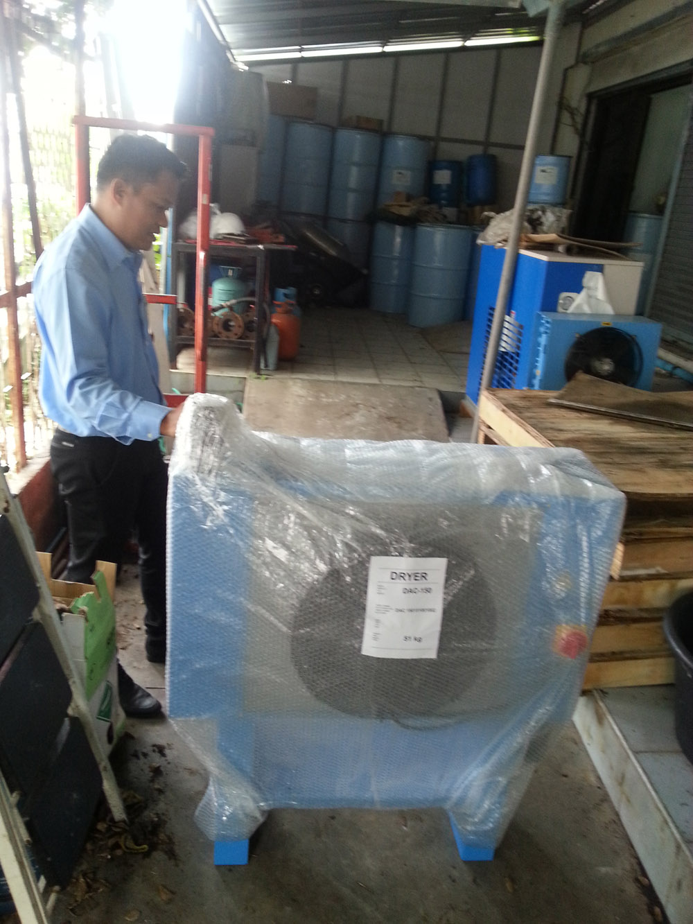 อัพเตอร์คูลเลอร์ อาฟเตอร์ คูลเลอร์  After cooler EDS Aftercooler รูปที่ 2
