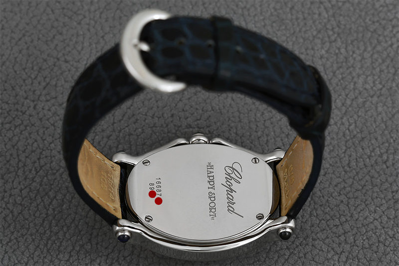 CHOPARD HAPPY SPORT 7 FLOATING DIAMONDS Lady Size รุ่นสุดหรูครับ เพชรกลิ้ง 7 เม็ด สวยประกาย ออก Shop ไทย รูปที่ 4