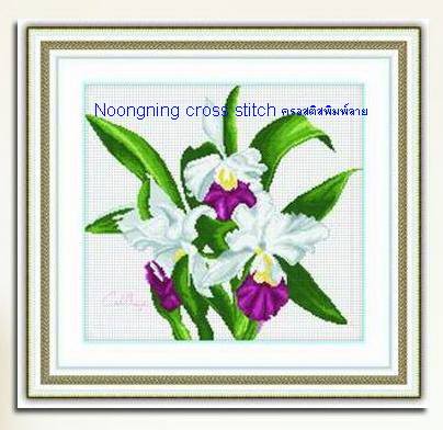 ร้านNoongningcrorssstitch ครอสติสพิมพ์ลาย (จำหน่าย ชุดปักครอสติสจีนสวยๆ พิมพ์ลายลงบนผ้า,ครอสติสปักสำเร็จ ตกแต่งบ้าน )108 รูปที่ 1