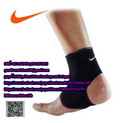 Nike Supportข้อเท้าไนกี้ ซัพพอร์ต พยุง ประคอง เซฟ ที่รัดซัพพอร์ทข้อเท้าNike Ankle Sleeve Ankle Support รูปที่ 1