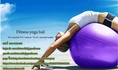 @*@ลูกบอลโยคะ ลูกบอลออกกำลังกาย ฟิตบอล (Fitball) คุณภาพเยี่ยม ฟิตเนส เพาะกาย เล่นกล้าม กีฬา yoga โยคะ ทิลาทิส ขนาด 75