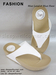 รูปย่อ รองเท้าFlipFlop แฟชั่นผู้หญิง เพื่อสุขภาพเท้า สีขาว ดีไซน์สวย งานคุณภาพดี รูปที่1