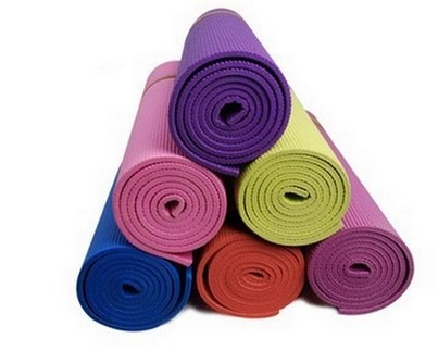 *0*เสื่อโยคะรุ่นPVC ขนาด ความหนา 8 MM ฟิตเนส yoga โยคะ ทิลาทิส เพาะกาย เล่นกล้าม กีฬา รูปที่ 1