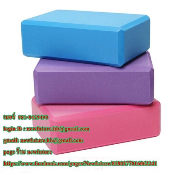 *0*Yoga Block box yoga บล็อกโยคะ บล็อกช่วยทรงตัว โยคะ ทิลาทิส กีฬา ฟิตเนส รูปที่ 1