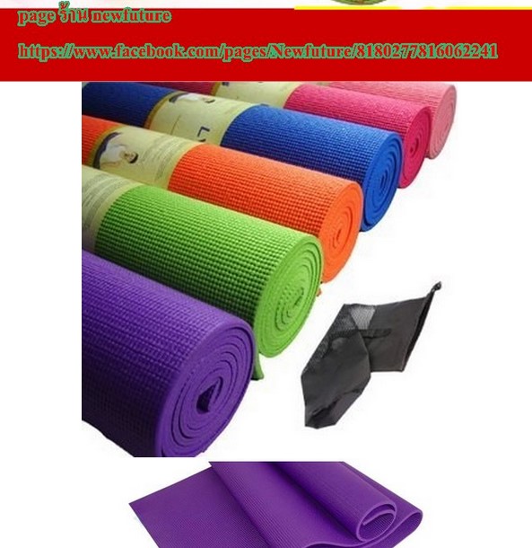 @0@เสื่อโยคะรุ่นPVC ขนาด ความหนา 7 MM ฟิตเนส yoga โยคะ ทิลาทิส เพาะกาย เล่นกล้าม กีฬา รูปที่ 1