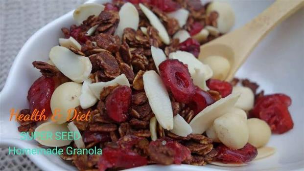 จำหน่าย SUPER SEED โฮมเมดกราโนล่าเครื่องแน่นๆ อร่อย กรอบ ทำสดใหม่ทุกวัน รูปที่ 1