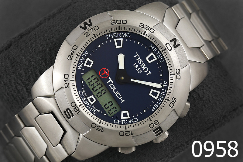 TISSOT T TOUCH TITANIUM ของดีราคาถูก ฟังก์ชั่นTouch Screen น่าใช้มาก King Size ตัวเรือน Full Titanium รูปที่ 2