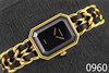รูปย่อ นาฬิกา CHANEL PREMIERE 18K GOLD PLATED ของดี แบรนด์ดัง สวยหรูดูดี น่าใช้ครับ Lady Size 26X20 mm. Size M รูปที่1