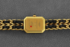 รูปย่อ นาฬิกา CHANEL PREMIERE 18K GOLD PLATED ของดี แบรนด์ดัง สวยหรูดูดี น่าใช้ครับ Lady Size 26X20 mm. Size M รูปที่4