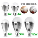 รูปย่อ หลอดไฟLED Super Bright BULB 3,5,7,12, 18W BRIDGELUX Chip (ของอเมริกา) รูปที่2
