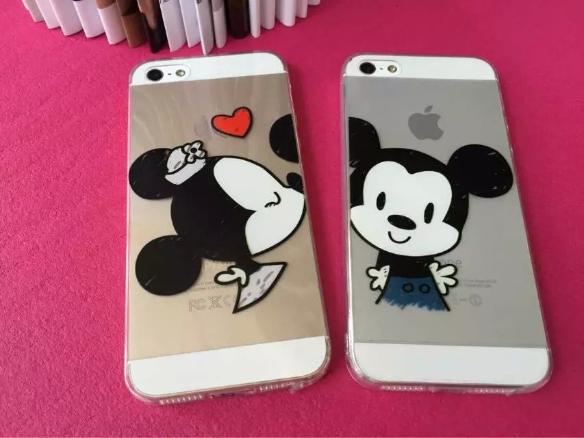 เคส case ลาย Minnie ลายน่ารัก Cute Colorful Design สำหรับ ipohone 5s (พร้อมส่ง) ราคาถูก 034172 รูปที่ 2