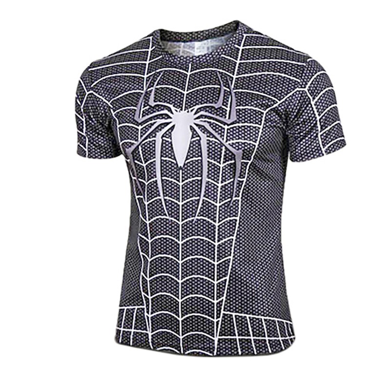 เสื้อปั่นจักรยาน ลายชุด Spider Man สีดำ แขนสั้น size L ชุดปั่นจักรยานราคาถูก(พร้อมส่ง) 034168 รูปที่ 1