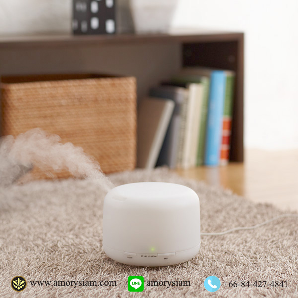 เครื่องพ่นไอน้ำอโรม่า 500 มล. รุ่น Large for Home and Office Ultrasonic Aroma Diffuser สปาในพื้นที่ส่วนตัว รูปที่ 1