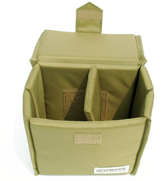Folding Camera DSLR SLR Cover Padded Case Insert Inner Divider Bag Pouch W  Cap BC27202 รูปที่ 3