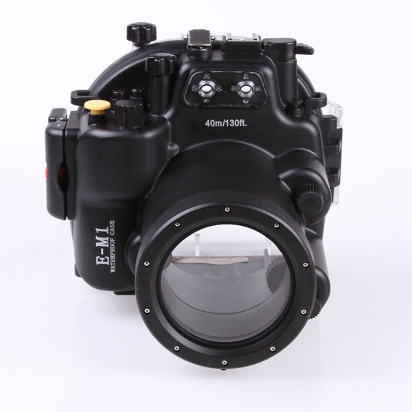 Meikon 40M Underwater รูปแบบกันน้ำ Housing Diving Case สำหรับ รุ่น OMD E-M1 12-40mm lens BC27267 รูปที่ 3