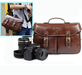 รูปย่อ Men Women รูปแบบกันน้ำ Camera Shoulder Bag Padded สำหรับ รุ่น Canon Nikon Sony DSLR SLR BC27268 รูปที่1