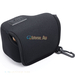 รูปย่อ Neoprene Soft Camera Case Bag Pouch สำหรับ รุ่น Sony NEX 5T 5R 3N A5000 16-50mm Black BC27276 รูปที่3
