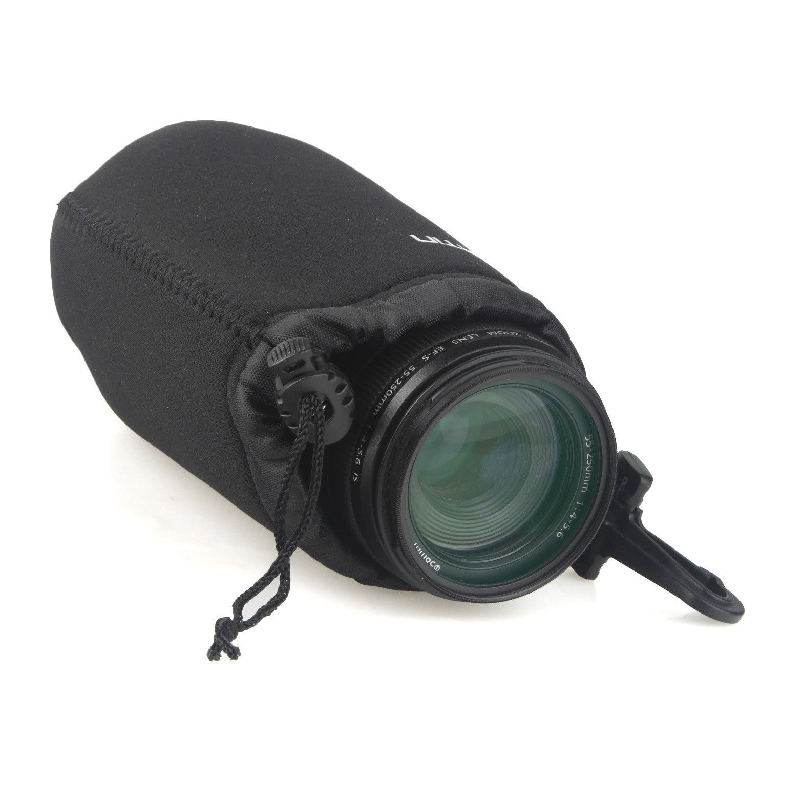 Neoprene Soft Camera Lens Pouch Case bag-Size M 95mm x 130mm middle BC27277 รูปที่ 4