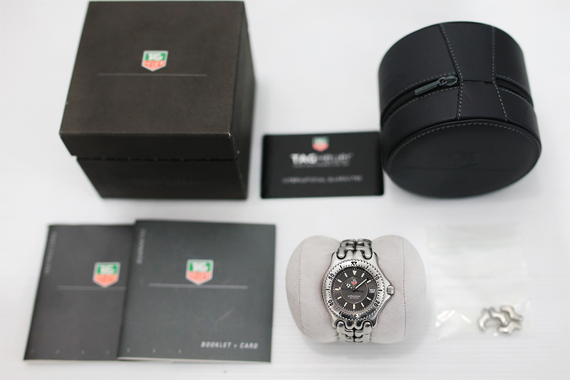 TAG HEUER ก้างปลาวงแหวน KING หน้าวงแหวน สำหรับท่านที่หาสภาพใหม่ๆ ของครบ King Size 38mm. อุปกรณ์ ข้อ กล่อง ใบ ครบๆ รูปที่ 6