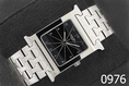 HERMES H-HOUR UNISEX รุ่นดัง เนี๊ยบ เรียบ หรู สภาพใหม่ สามารถใช้ได้ทั้ง ชาย และ หญิง ระบบ Swiss Quartz หน้าปัดสีดำ