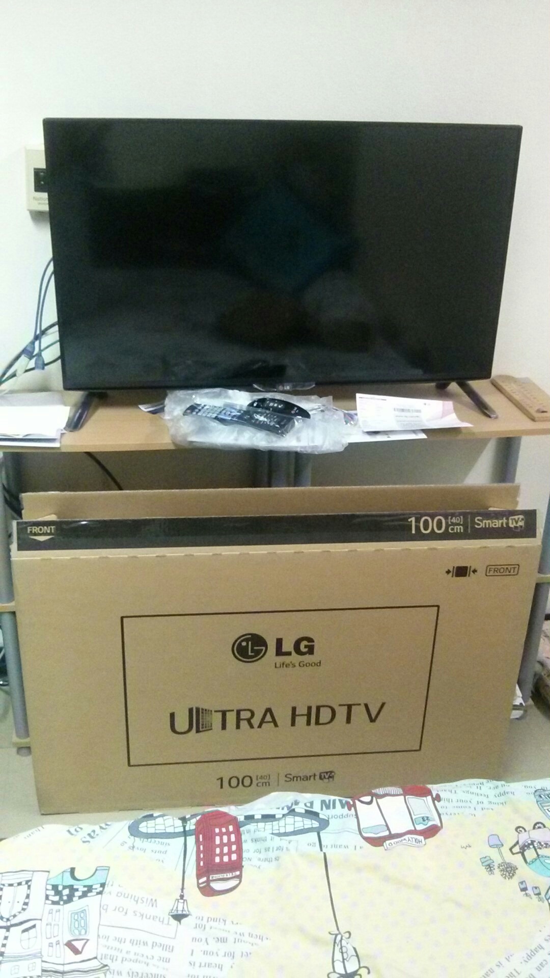 SMART TV IN 4K ULTRA HD RESOLUTION  40UB800T สภาพดีใช้งาน 2 เดือน ราคาถูก รูปที่ 6