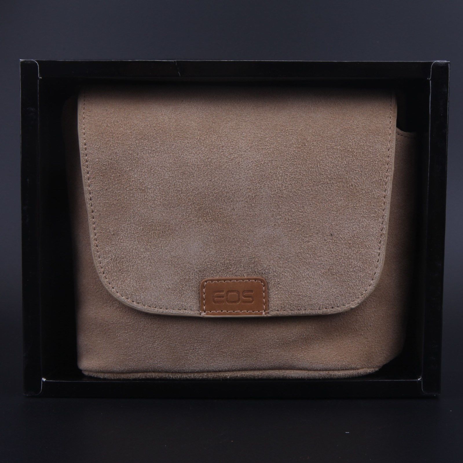 Original Canon EOS DSLR SLR Real LEATHER BODY CASE POUCH COVER BAGs สำหรับ รุ่น 5D2 5D3 BC27286 รูปที่ 2