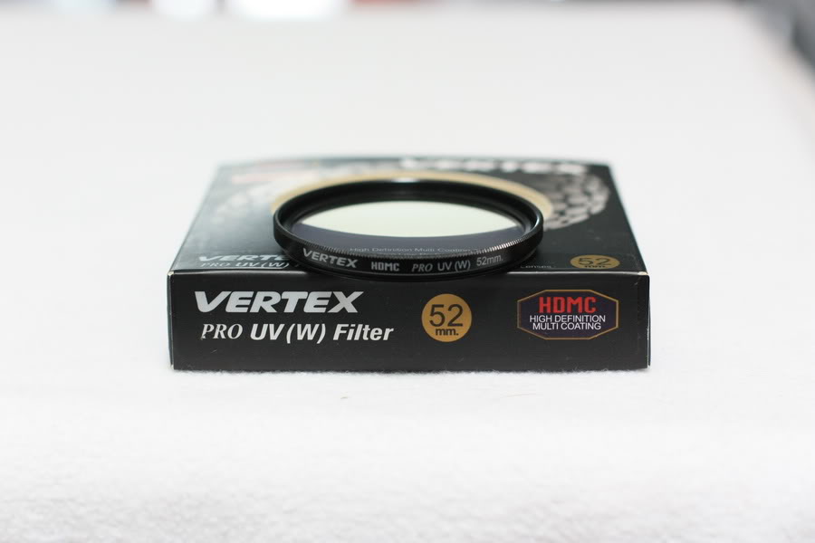 ฟิลเตอร์ Vertex Pro UV(W) 52mm พร้อมกล่อง 200 ส่งฟรี รูปที่ 2